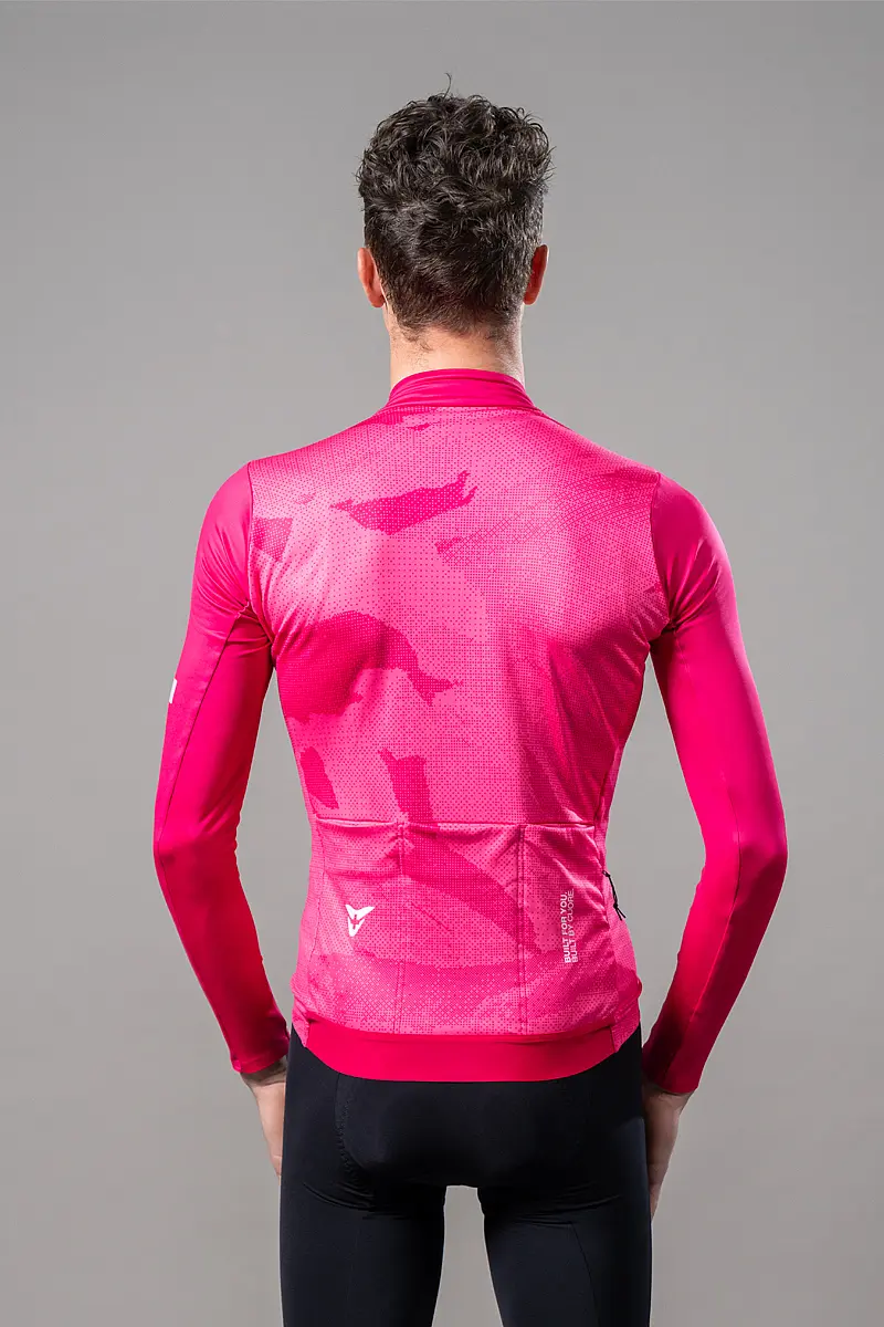 Silver Comp L/Sleeve Midweight Jersey