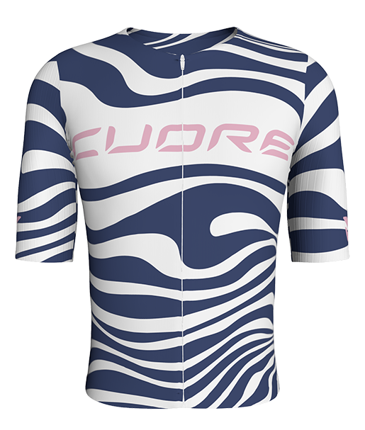 Jersey design for a custom cycling jersey from CUORE