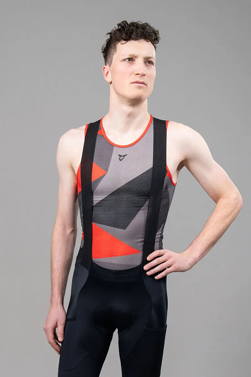 Full Print Sleeveless Vent Baselayer