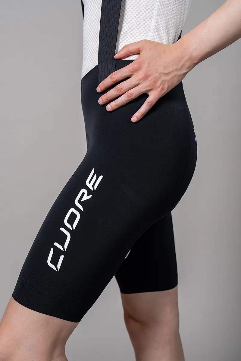 Gold Woven Bib Short