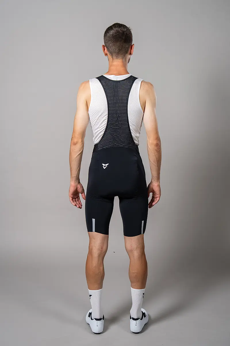 Gold Woven Bib Short