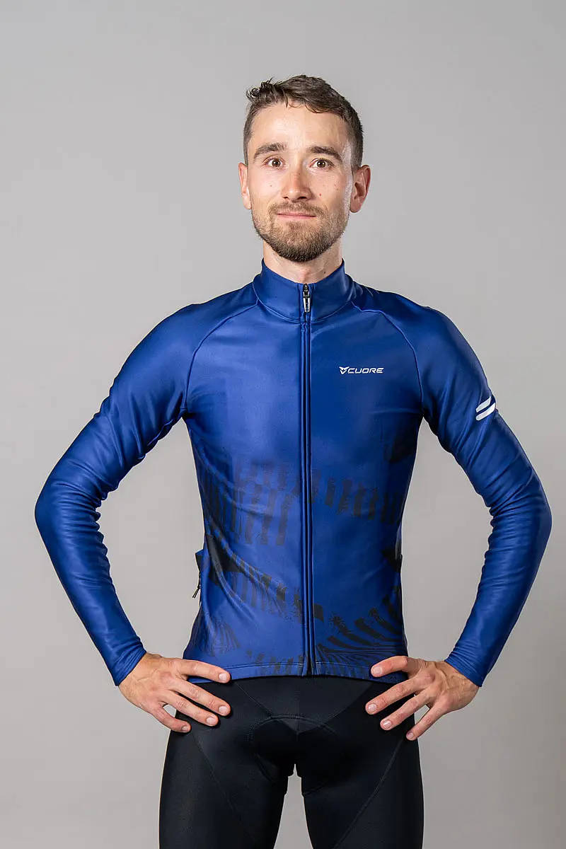 Silver L/Sleeve Active Shield Jersey