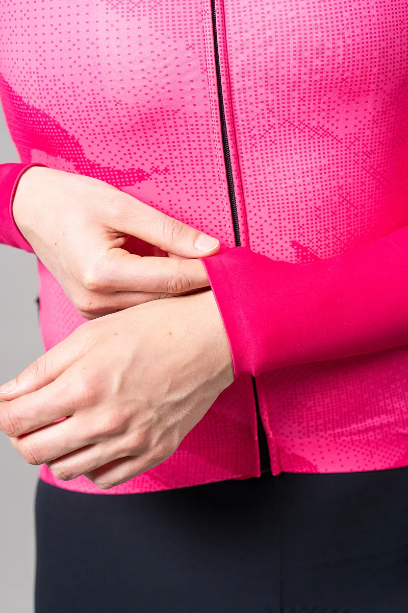 Silver Comp L/Sleeve Midweight Jersey