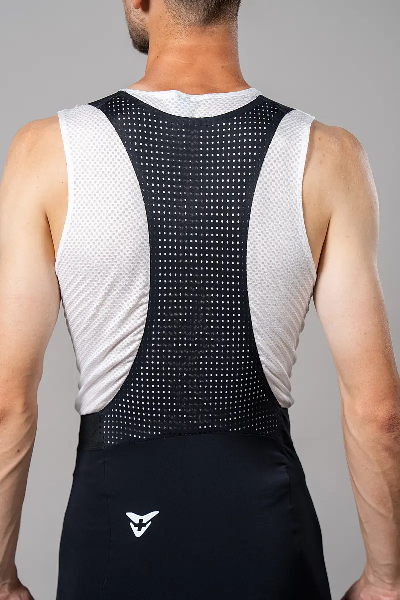 Gold Woven Bib Short