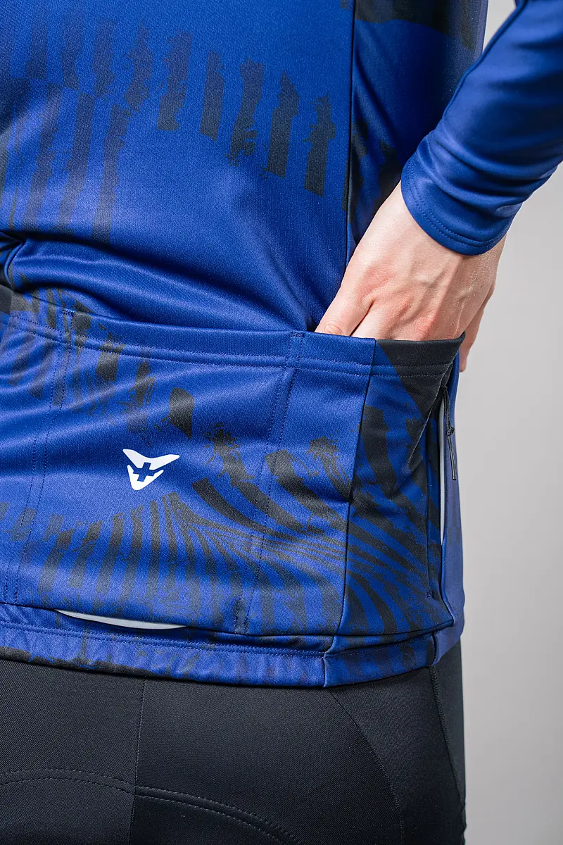 Silver L/Sleeve Active Shield Jersey