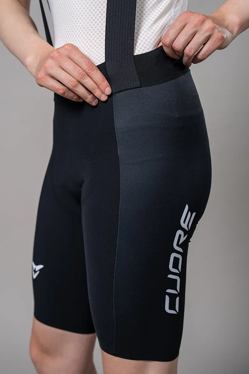 Gold Woven Bib Short Custom